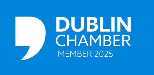 Dublin Chamber Member logo 2025 (blue)