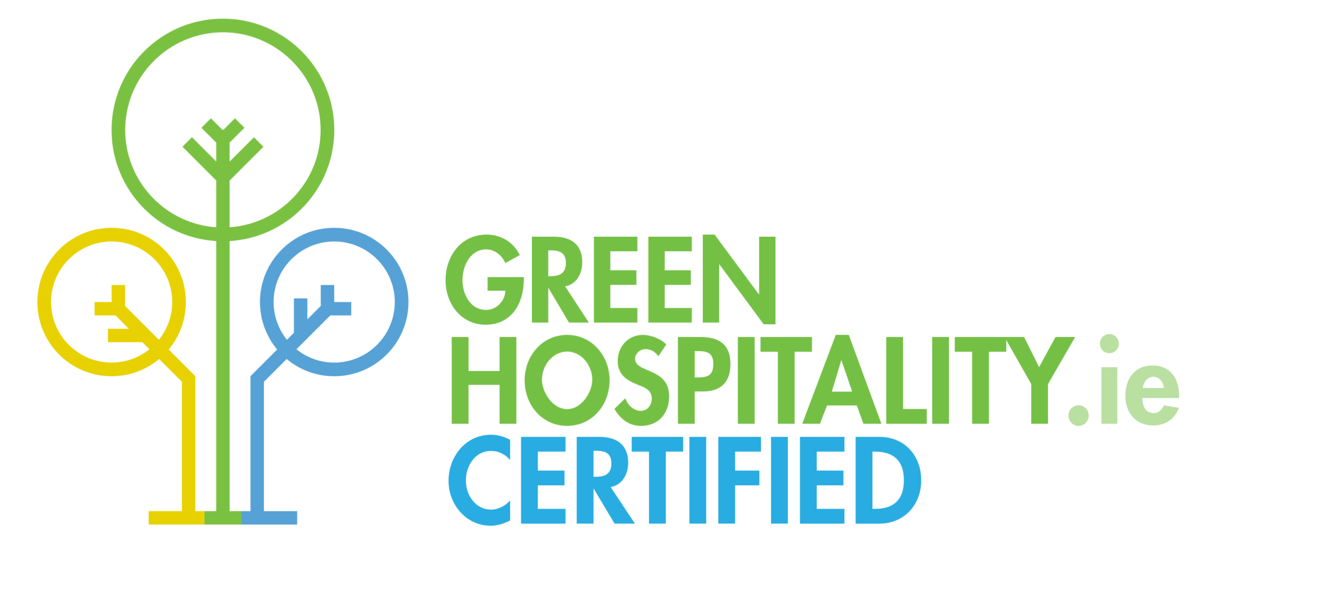 Logo Ospitalità Verde CERTIFICATA 2019 Trasparente