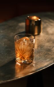 Image of an old fashioned cocktail at The Grafton Hotel for best drinks in Dublin